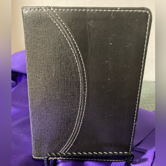 KJV Bible Other - KJV Compact Bible black leather cover